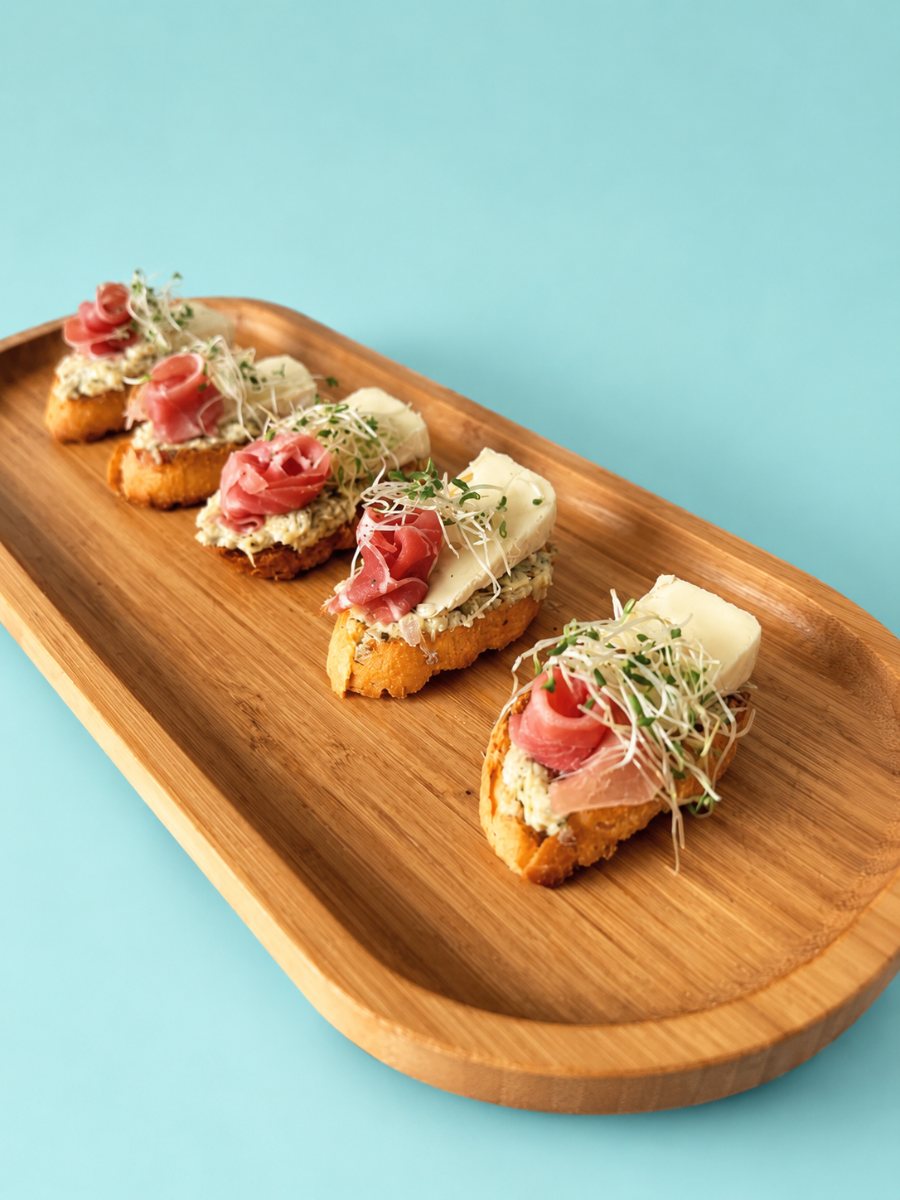 Bocaditos de banquetería MISP